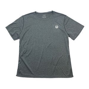 Neleus Athletic T Shirt Mens XL Extra Large Gray Heathered Lightweight Workout